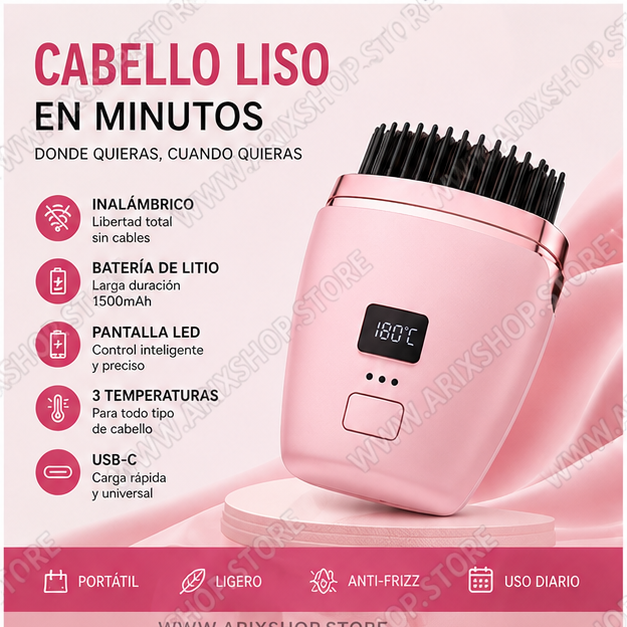 PEINE PORTATIL ALIZADOR
