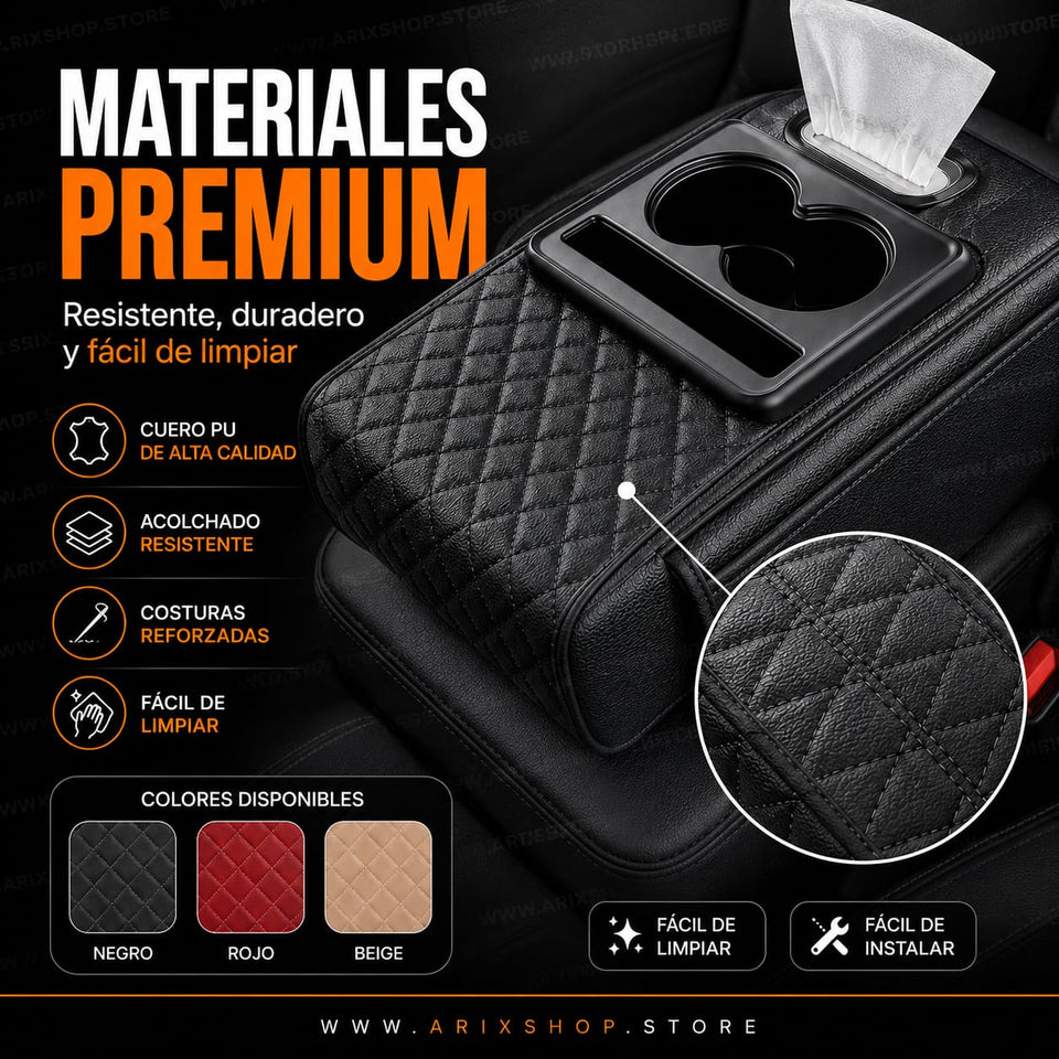 ✨FUNDA PORTA PAPEL  Y VASO PARA AUTO
